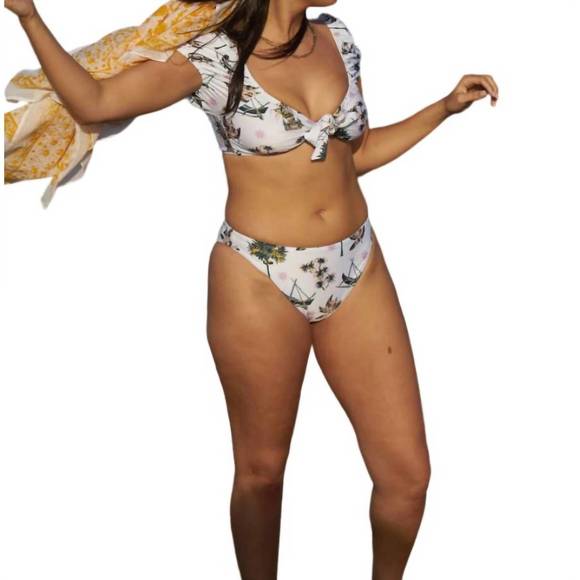 NEW OLIVE SURF the breelyn bikini bottom in seminyak - Picture 3 of 3